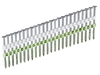 Цвяхи з насічкою 2,8 x 60 на стрічці H17° без покриття ESSVE (Швеція), (пачка 1800шт)